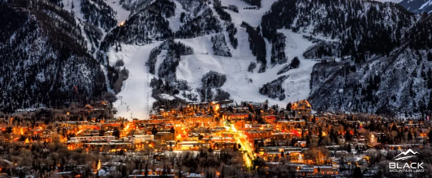 BML - Aspen, Colorado skyline during winter