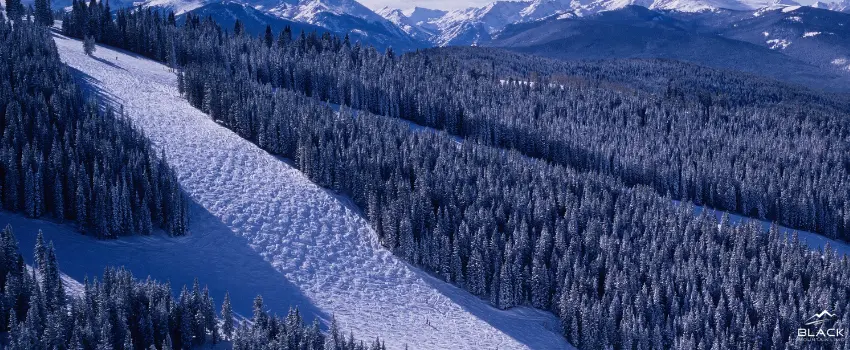 Vail Skiing Slope.