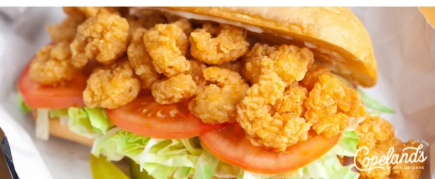 JDC - Shrimp Po Boy Sandwich