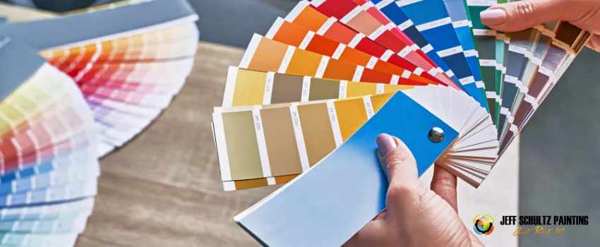 JSP - Person Choosing Paint Colors 